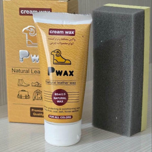 واکس چرم طبیعی بی رنگ