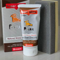 واکس چرم طبیعی قهوه ای