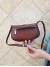 کیف چرم درب پروانه قهوه ای لیزارد