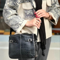 کیف سارای مشکی سنگی