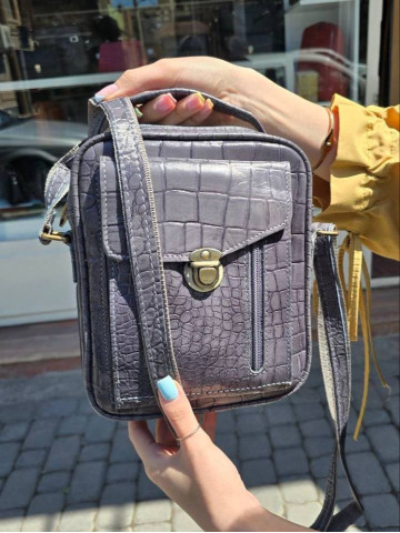 کیف متین طوسی سنگی