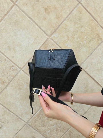 کیف چرم دلربا مشکی