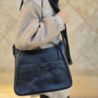 کیف نیلو مشکی لیزارد