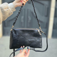 کیف مژده مشکی سنگی