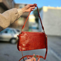 کیف مژده عسلی سنگی