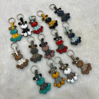 جاکلیدی چرمی طرح هاپو