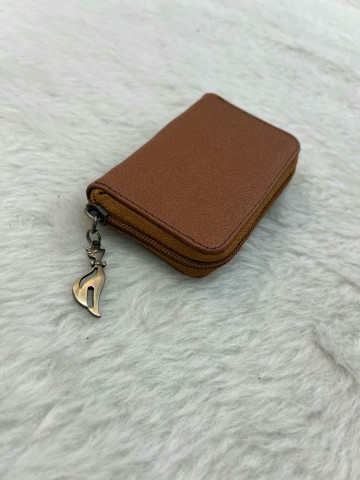 جاکارتی زیپ دار عسلی تیره فلوتر