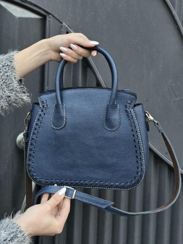 کیف تریشه سرمه ای روشن فلوتر