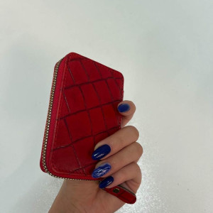 جاکارتی زیپ دار قرمز سنگی