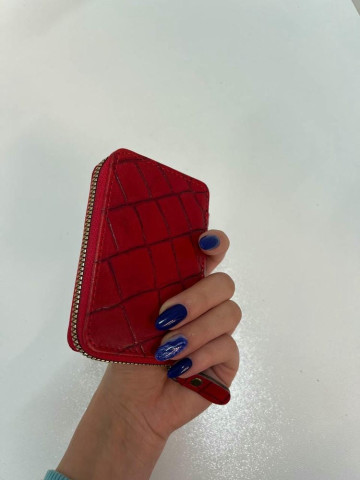 جاکارتی زیپ دار قرمز سنگی