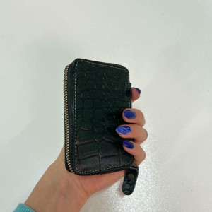 جاکارتی زیپ دار سبز تیره سنگی