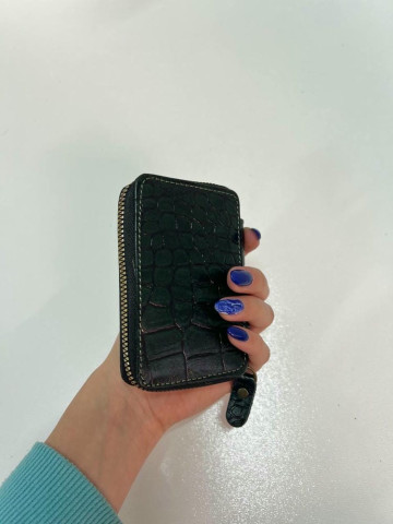 جاکارتی زیپ دار سبز تیره سنگی