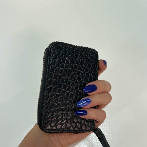 جاکارتی زیپ دار مشکی سنگی