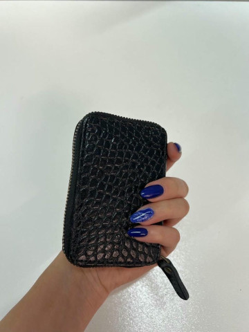 جاکارتی زیپ دار مشکی سنگی