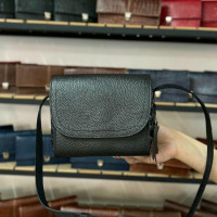 کیف چرم یاس مشکی فلوتر