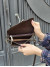 کیف چرم چیچک قهوه ای طرح وسط ساده