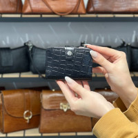 جاکارتی چرم نیک مشکی سنگی