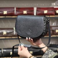کیف چرم موج مشکی تمام فلوتر